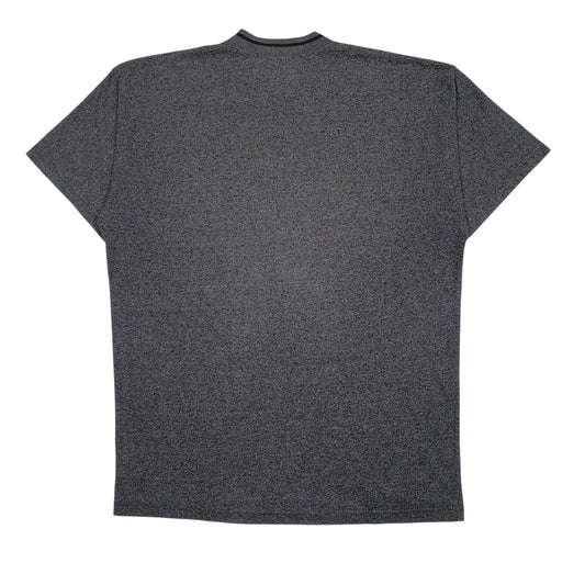 Mens Grey United Cotton Spellout  T Shirt