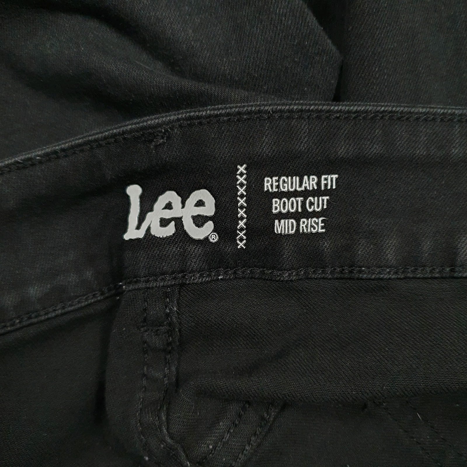 Womens Black Lee   Jeans