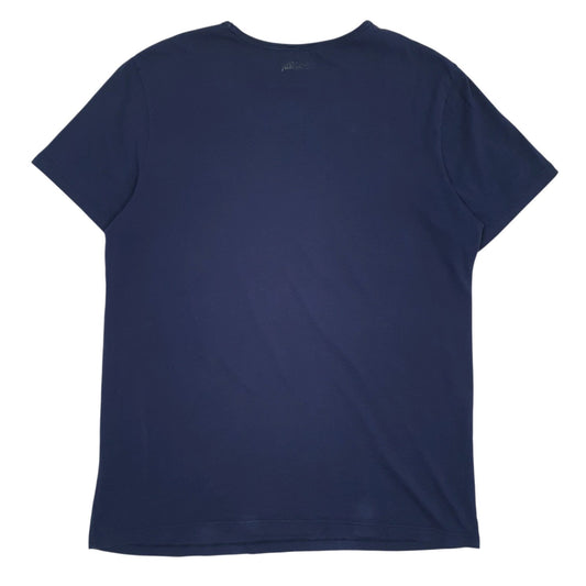 Mens Navy Just Cavalli Beach  T Shirt