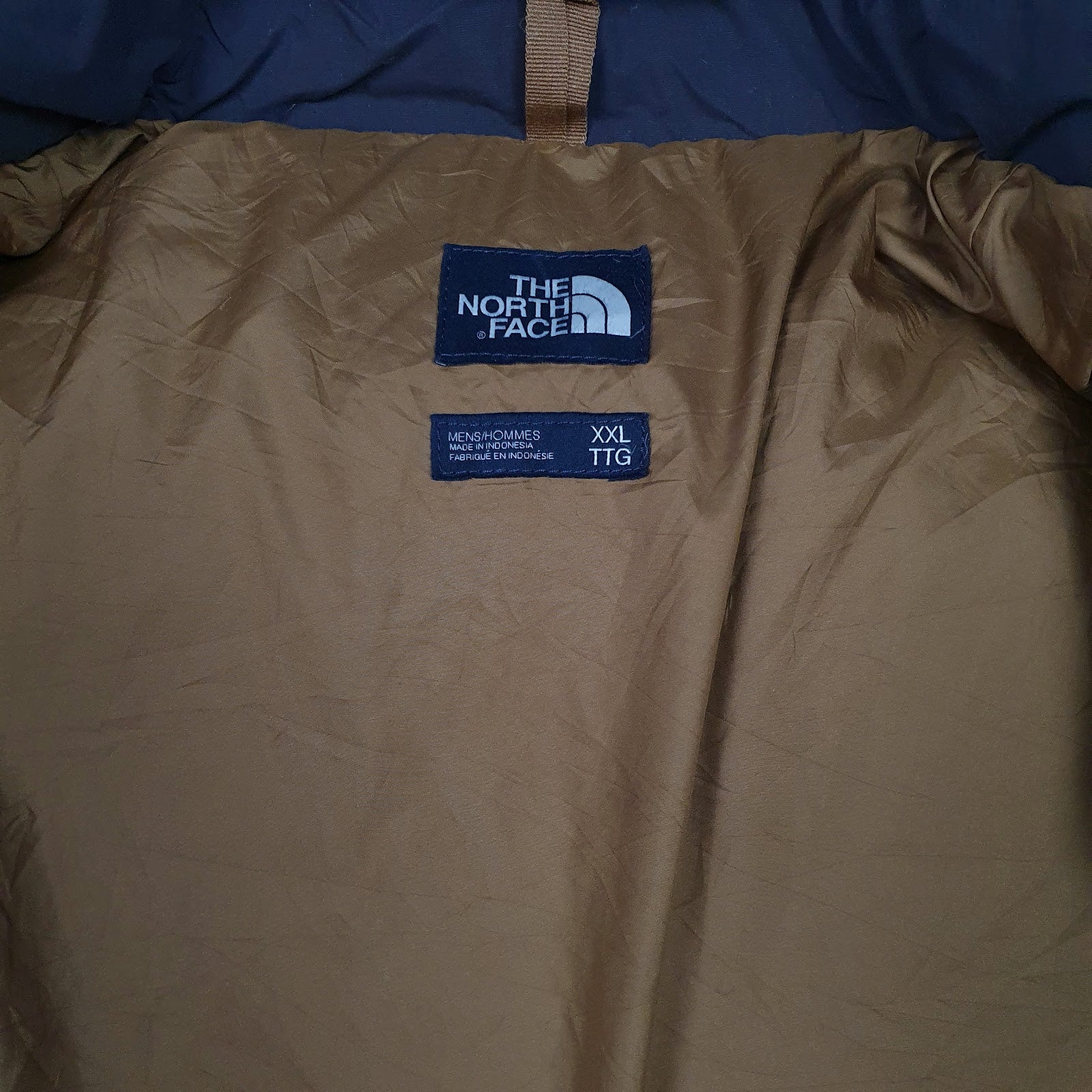 Mens Grey The North Face Heavyweight  Coat