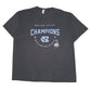 Mens Grey Port & Company North Carolina Tar Heels Short Sleeve T Shirt