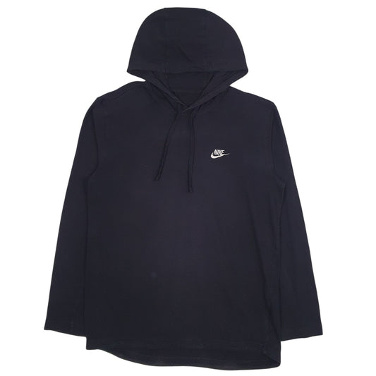 Mens Black Nike Lightweight Hoodie Jumper