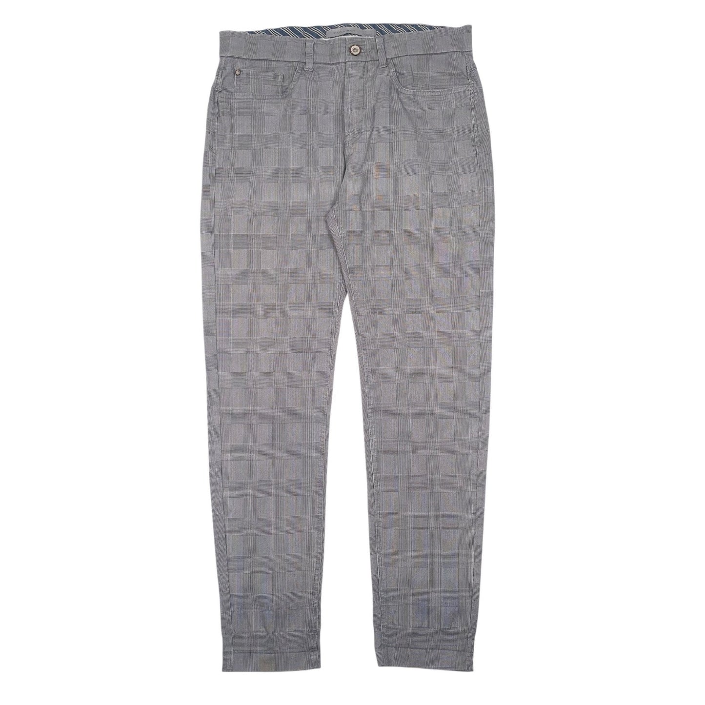 Mens Grey Zara  Formal Trousers
