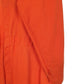 Mens Orange Red Kap   Coat