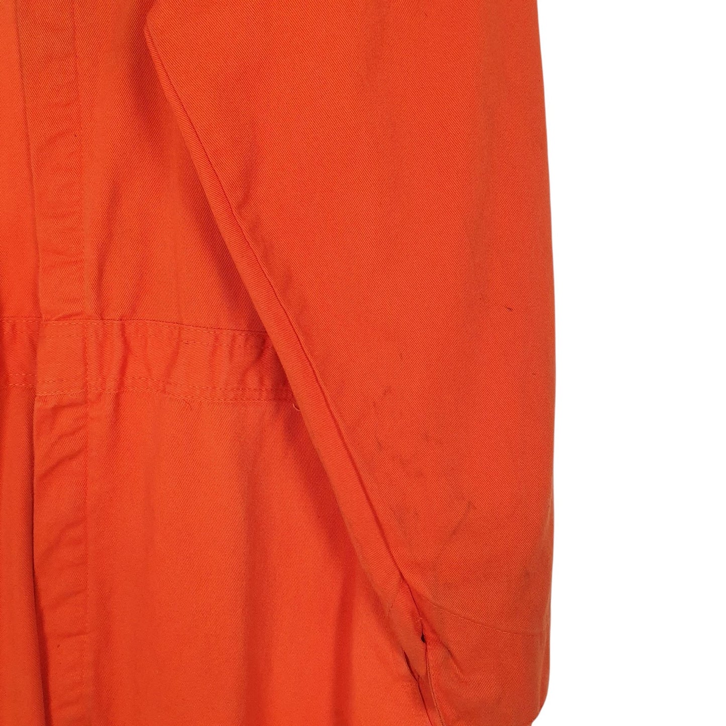 Mens Orange Red Kap   Coat