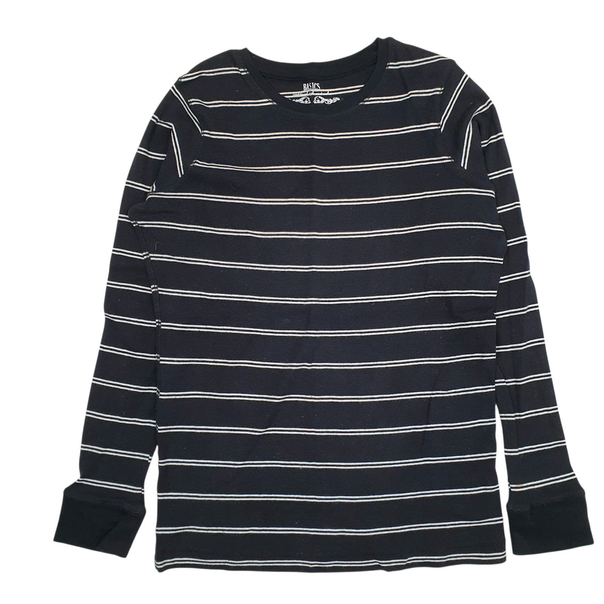 Womens Black Basics  Crewneck Jumper