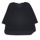 Womens Black Carina Luce Blouse Short Sleeve T Shirt