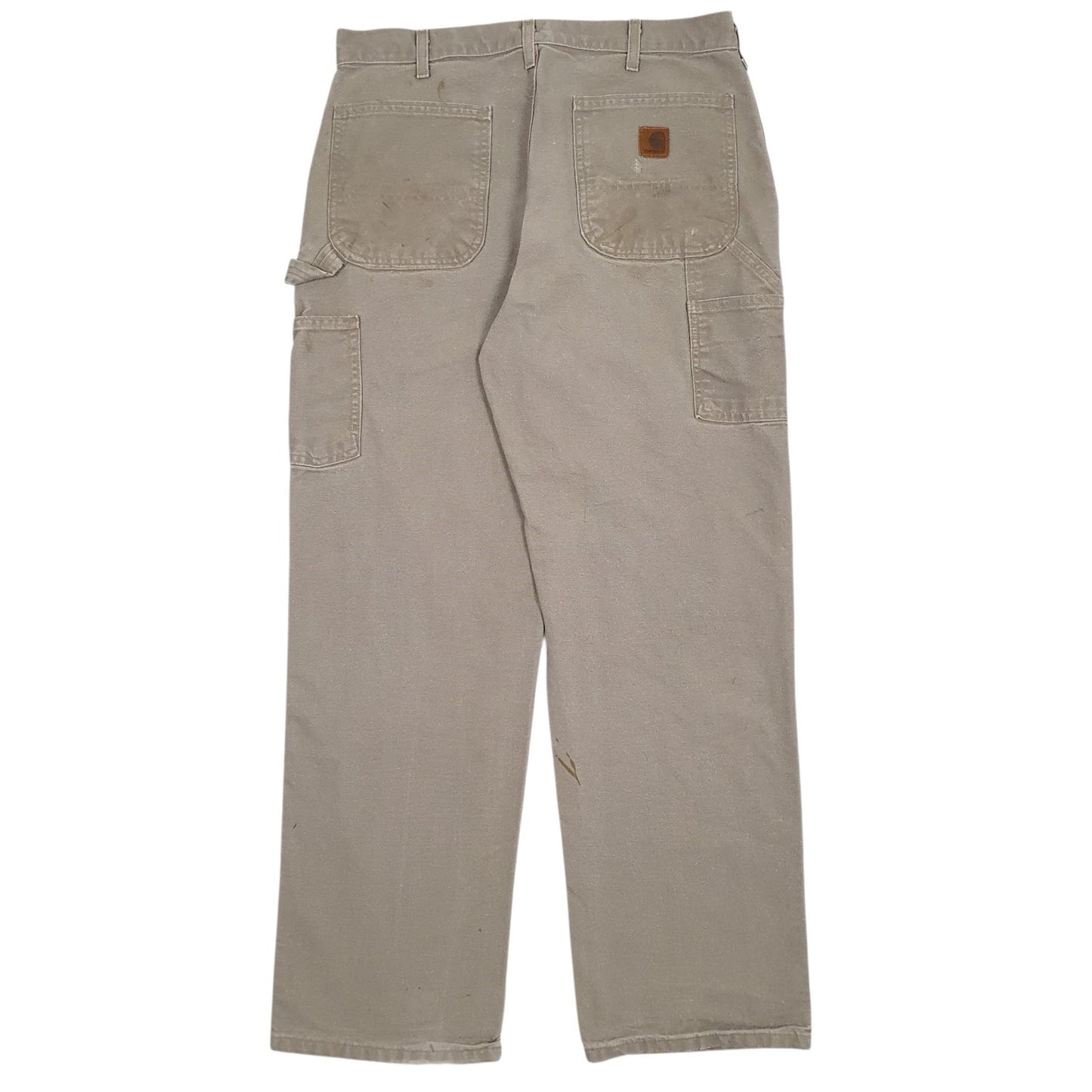 Mens Grey Carhartt B11 DES Workwear  Trousers