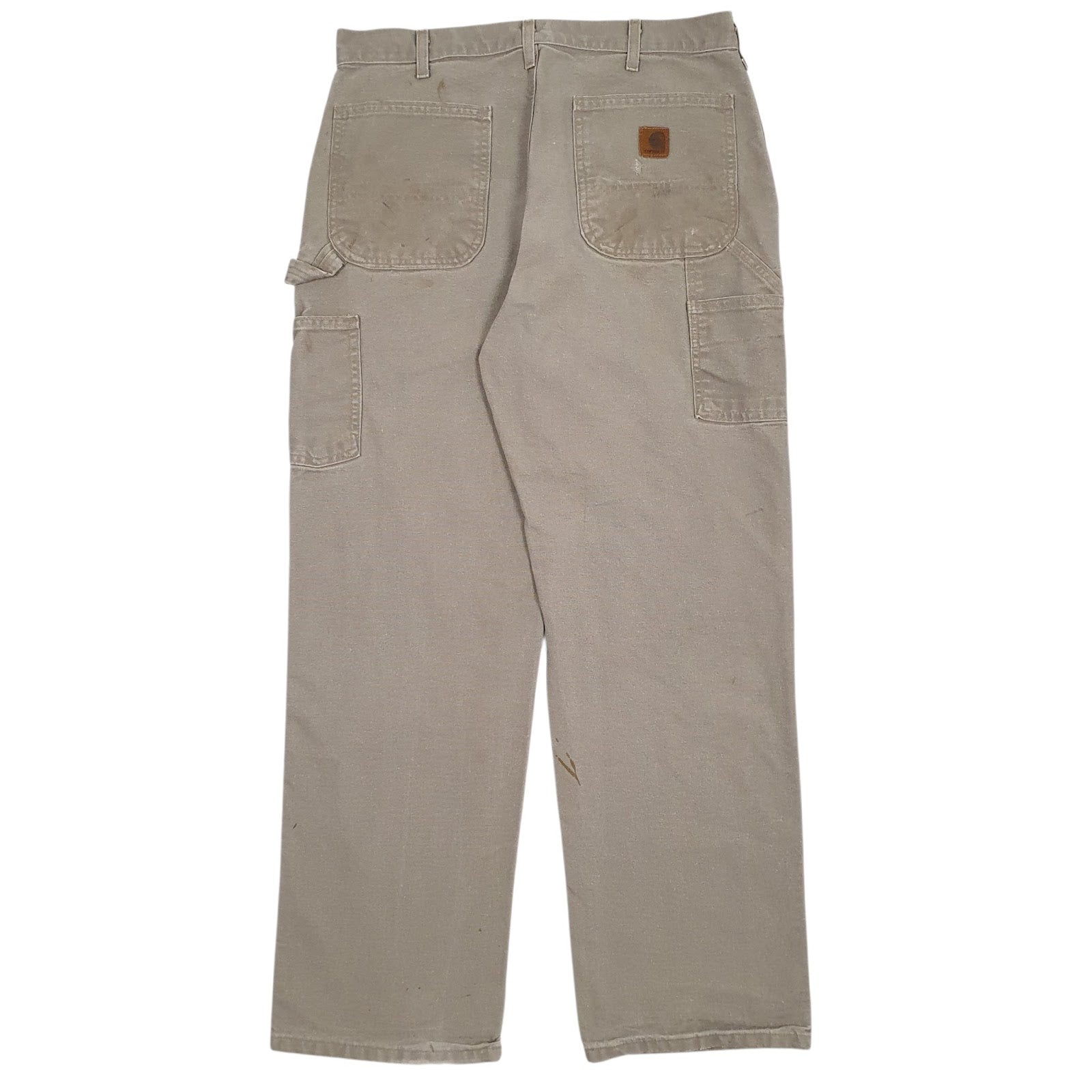 Mens Grey Carhartt B11 DES Workwear  Trousers