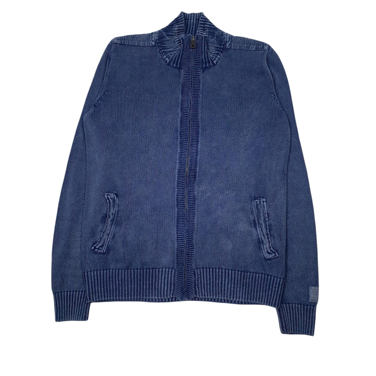 Womens Blue Calvin Klein  Full Zip Jumper