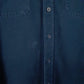 Mens Navy L.L.Bean Chamois  Shirt
