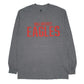 Mens Grey MV Sport Biola University Eagles Long Sleeve T Shirt