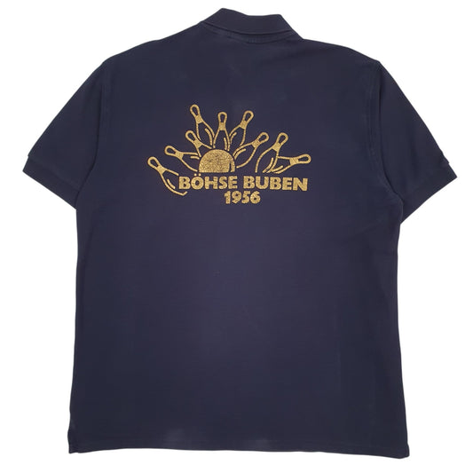 Mens Navy Russell Athletic   Polo Shirt