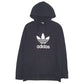 Mens Black Adidas  Hoodie Jumper