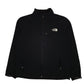 Mens Black The North Face Windbreaker Hoodie Coat