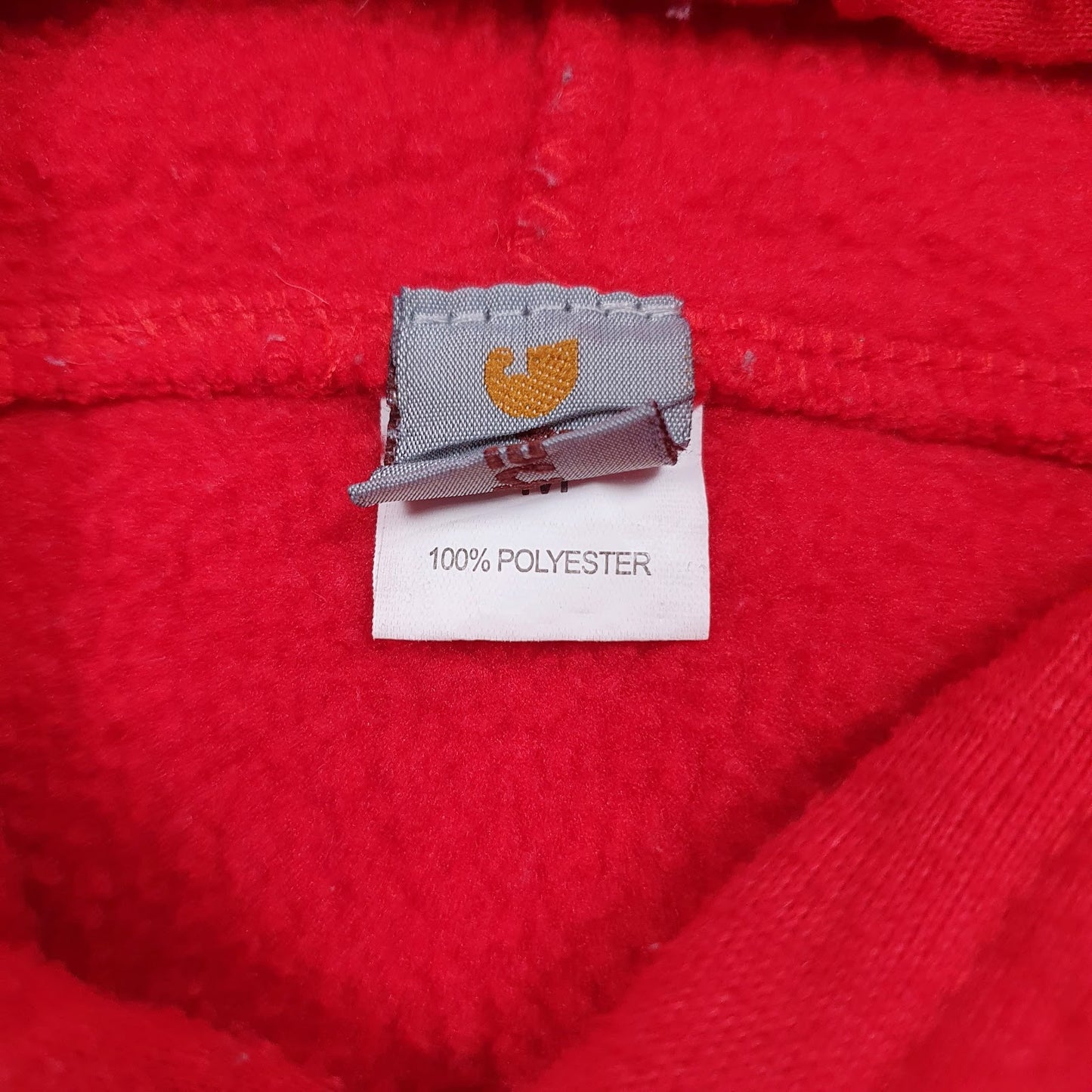 Mens Red Carhartt  Hoodie Jumper