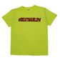 Mens Yellow Gildan USA College Short Sleeve T Shirt