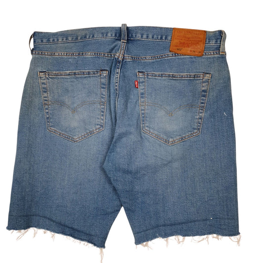 Mens Blue Levis 501  Shorts
