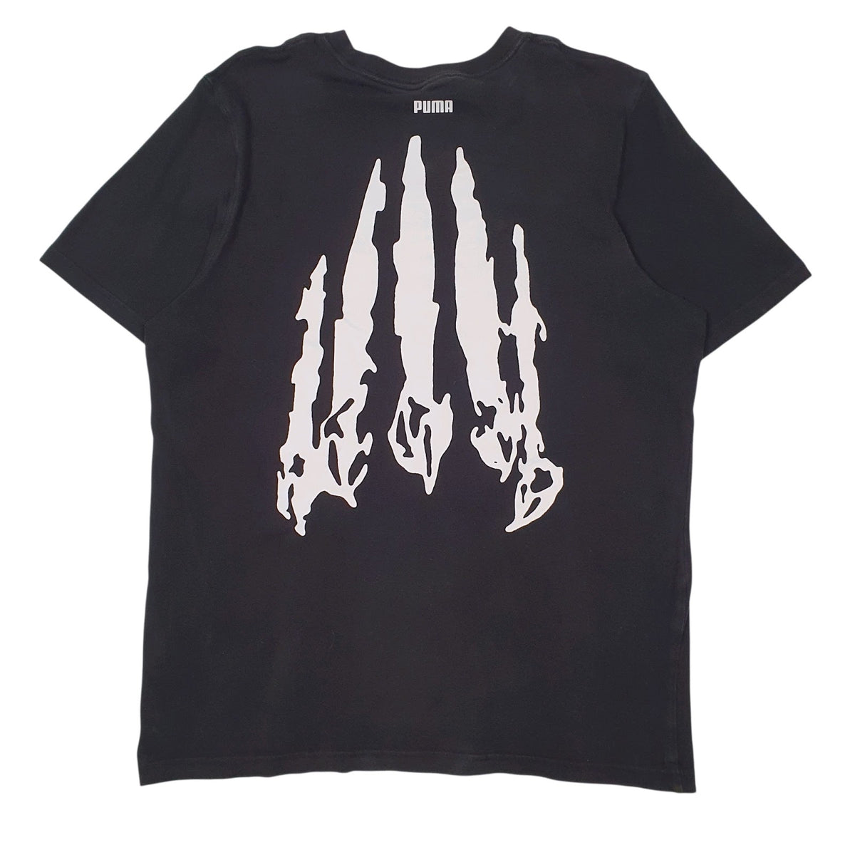 Mens Black Puma   T Shirt