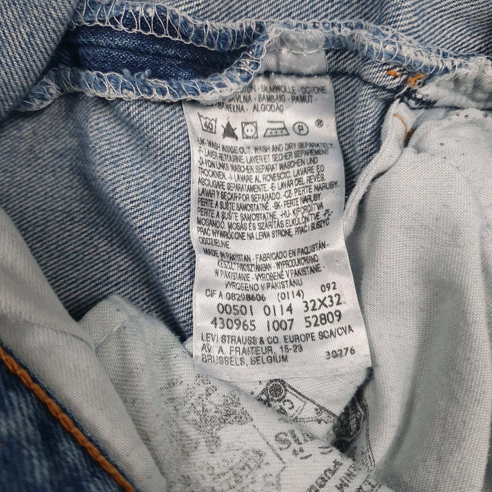 Mens Blue Levis   Jeans