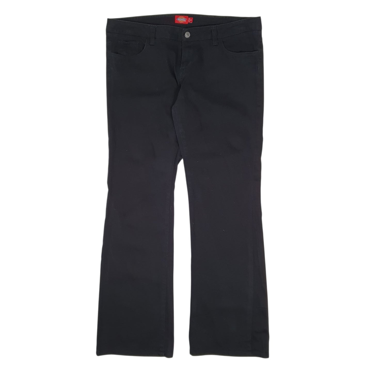 Womens Black Dickies  Chino Trousers