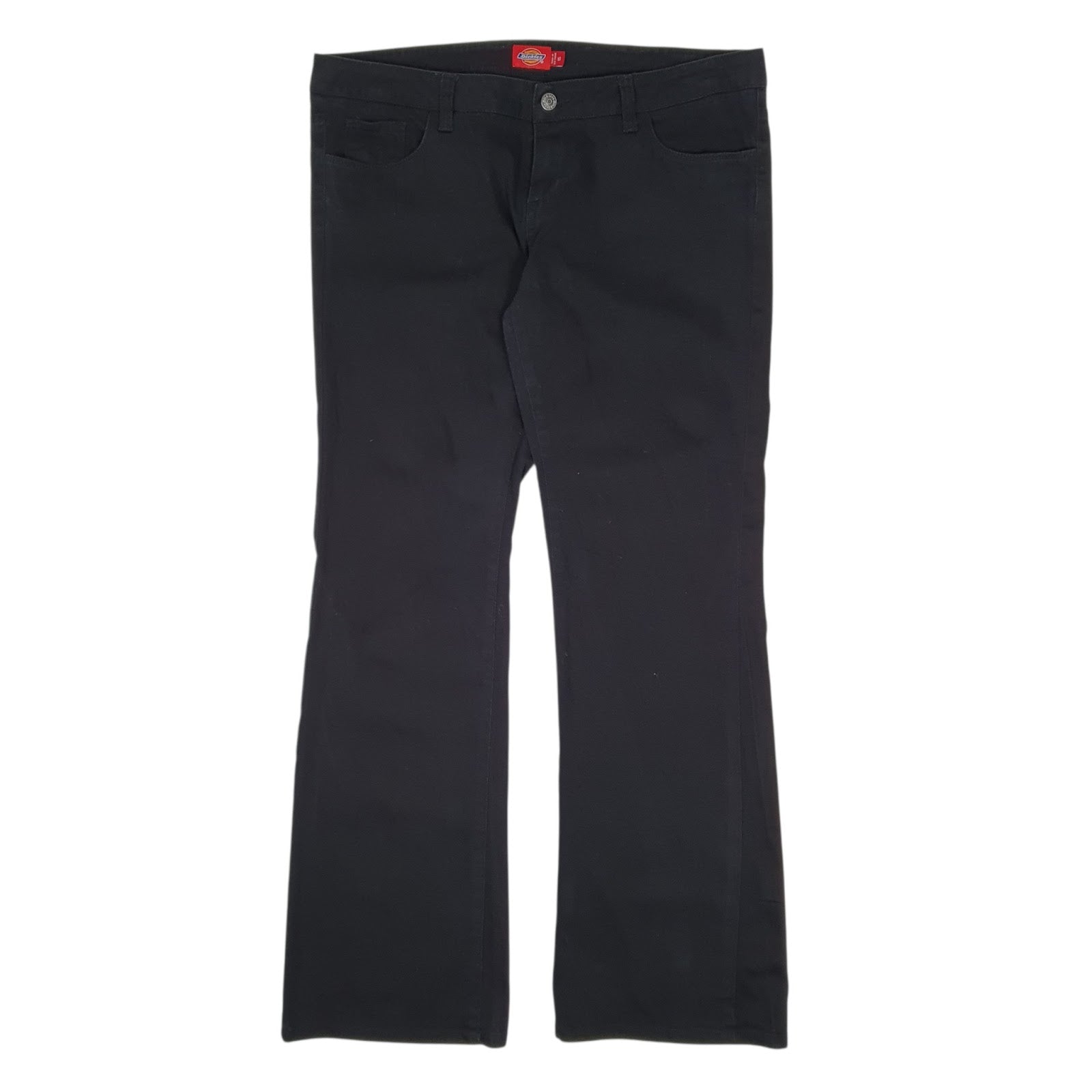 Womens Black Dickies  Chino Trousers