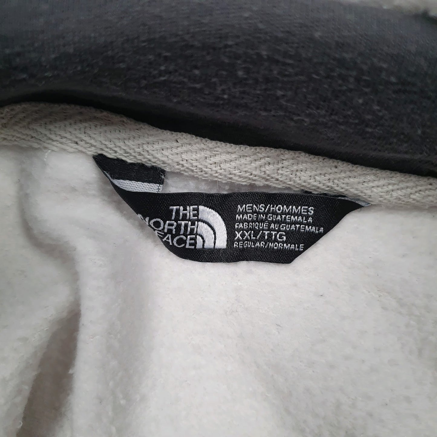 Mens White The North Face Spellout Hoodie Jumper