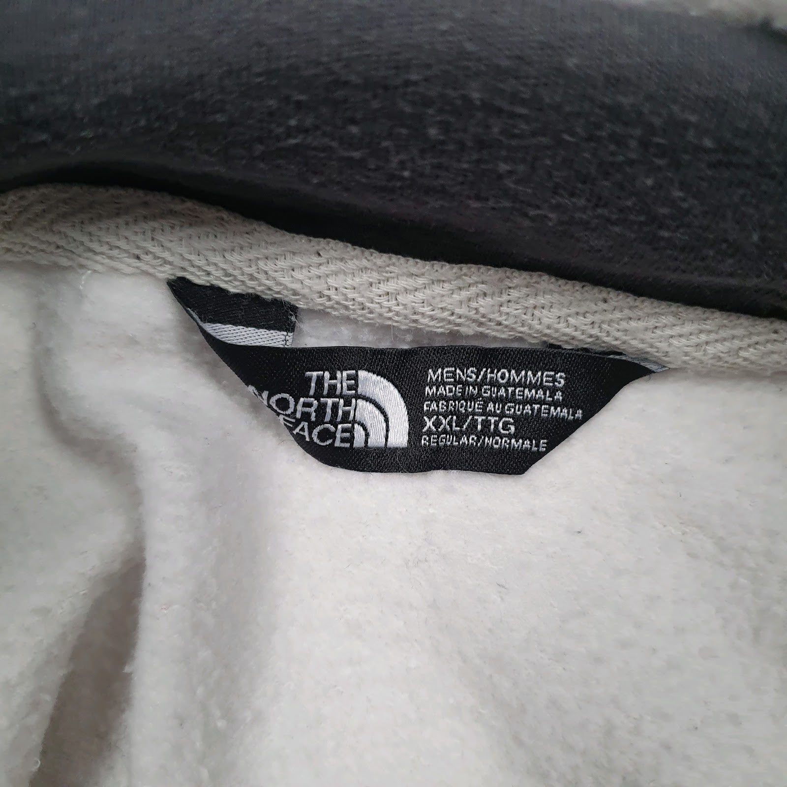 Mens White The North Face Spellout Hoodie Jumper