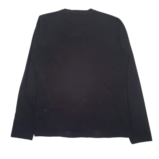 Mens Black Armani   T Shirt