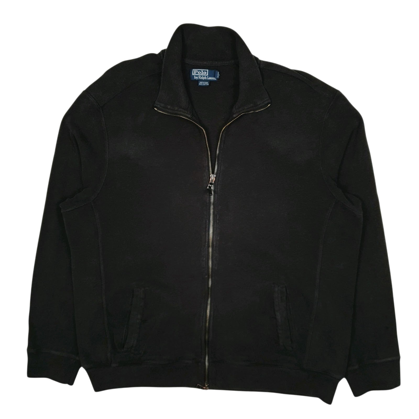 Mens Black Polo Ralph Lauren  Full Zip Jumper