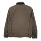 Mens Brown Levis Workwear Military Windbreaker  Coat