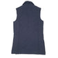 Womens Blue Damart Padded Button Up  Coat