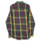 Mens Green L.L.Bean Flannel  Shirt