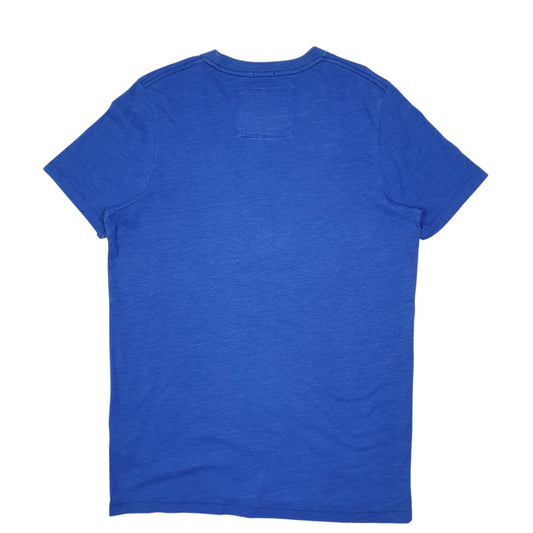 Mens Blue Abercrombie & Fitch Muscle Fit  T Shirt