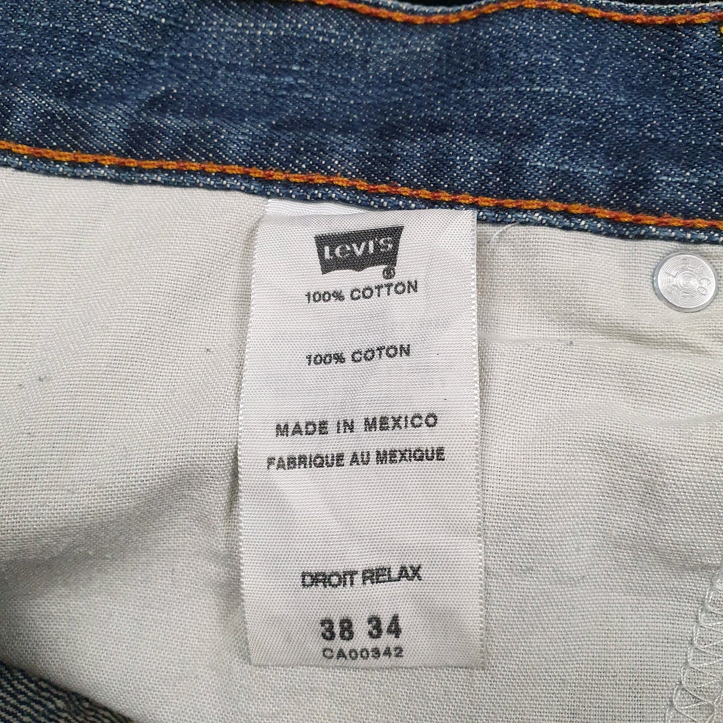 Mens Blue Levis   Jeans