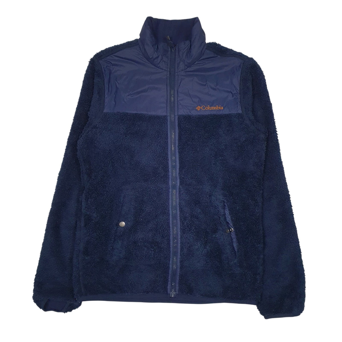Mens Navy Columbia Sportswear Company Reversable Full Zip Jumper