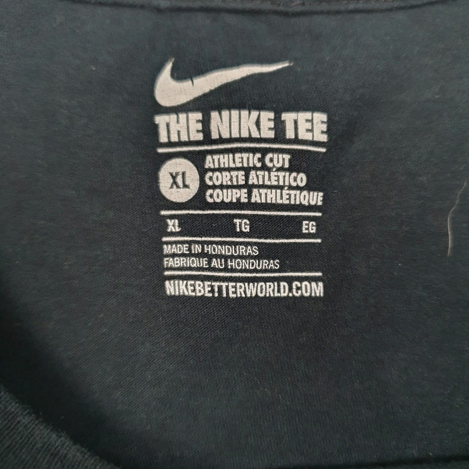 Mens Black Nike   T Shirt