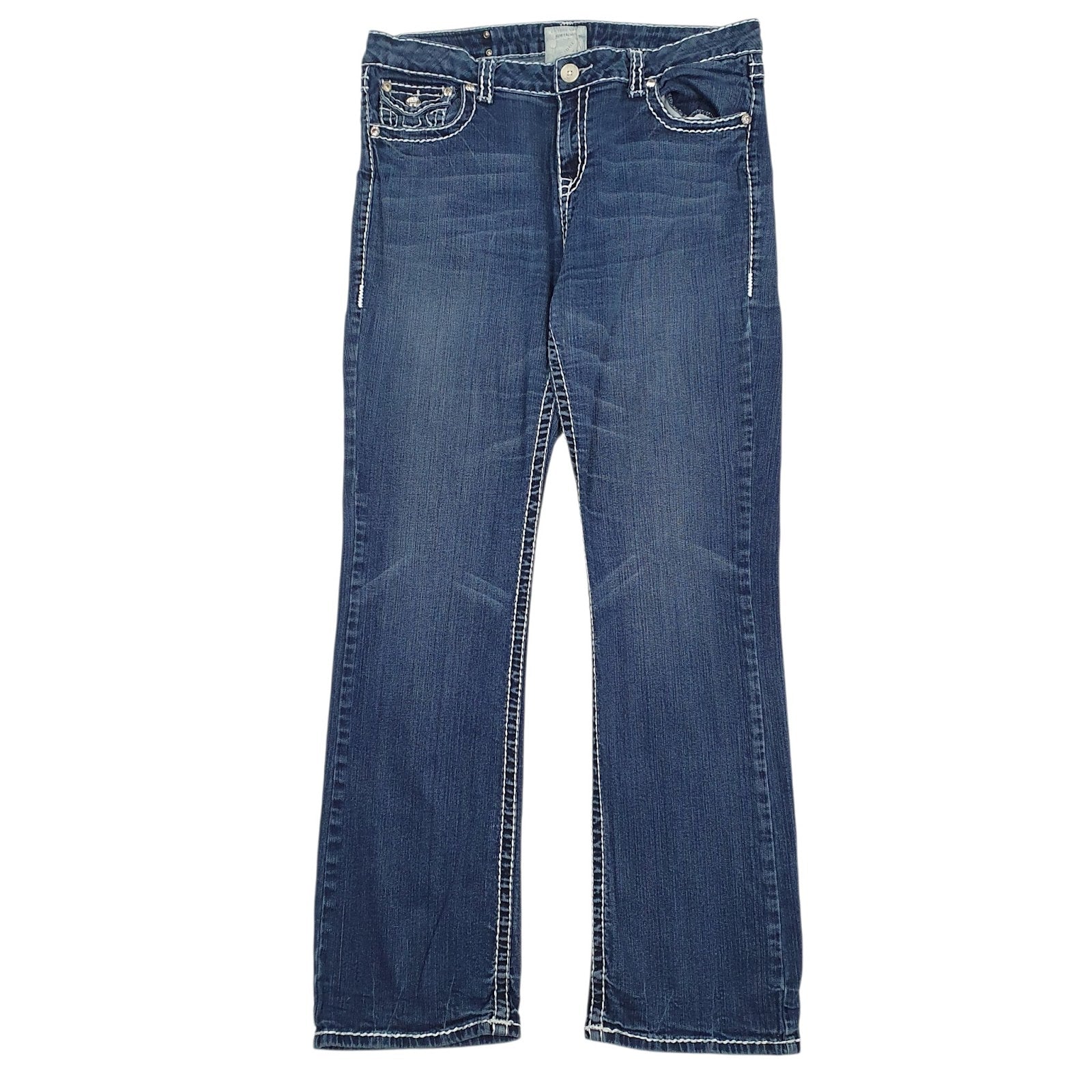 Womens Blue LA Idol USA  Casual JeansW37 L33