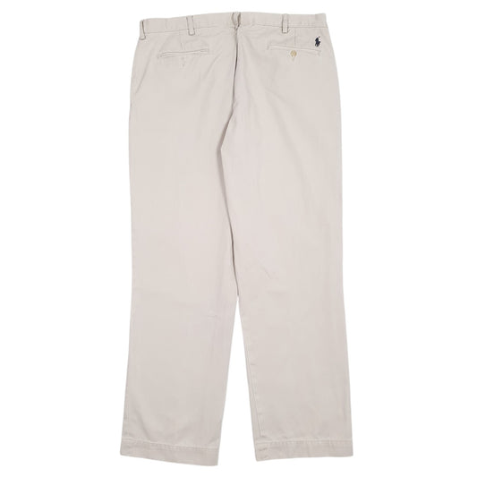 Mens Beige Polo Ralph Lauren Preston Pant  Trousers