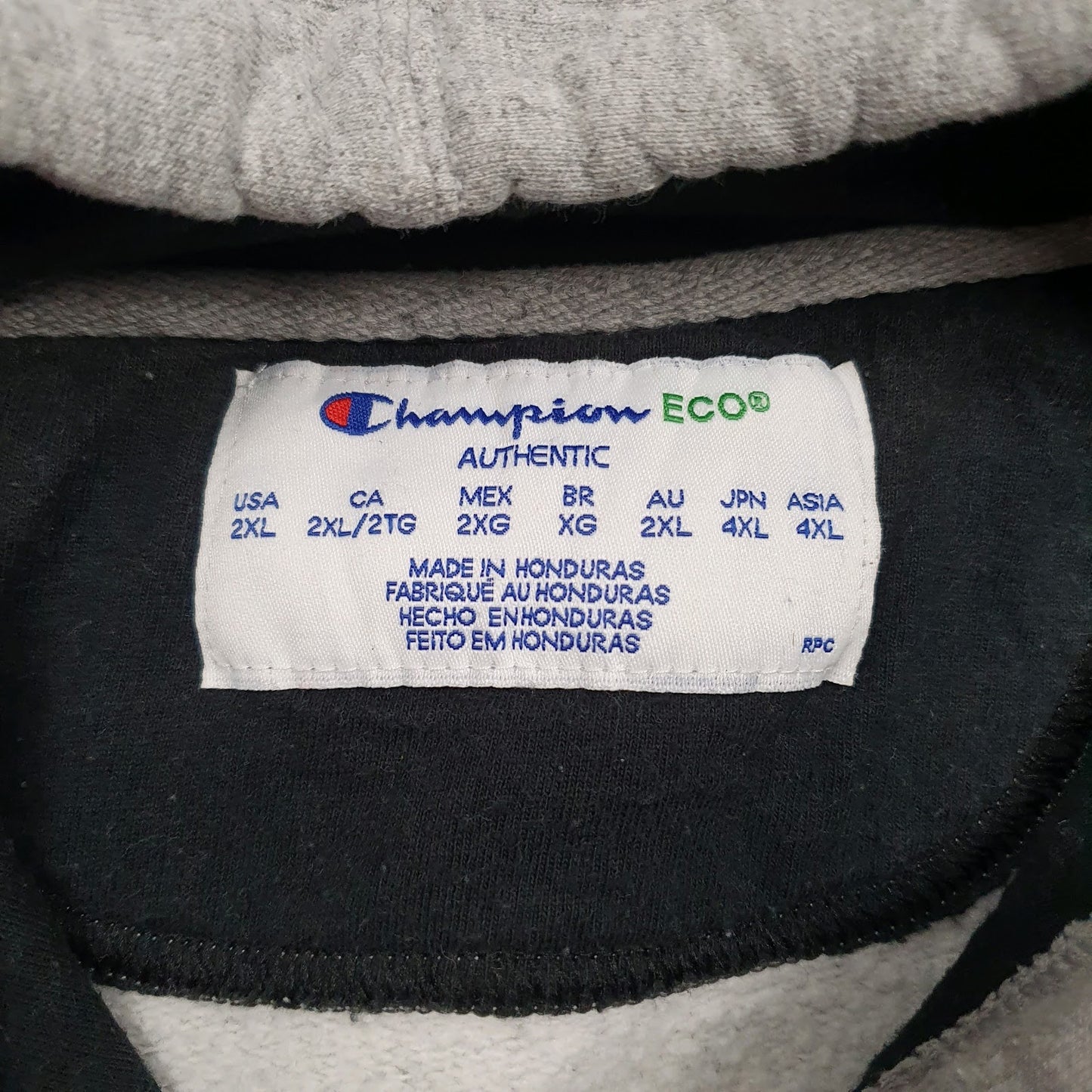 Mens Black Champion  Hoodie Jumper