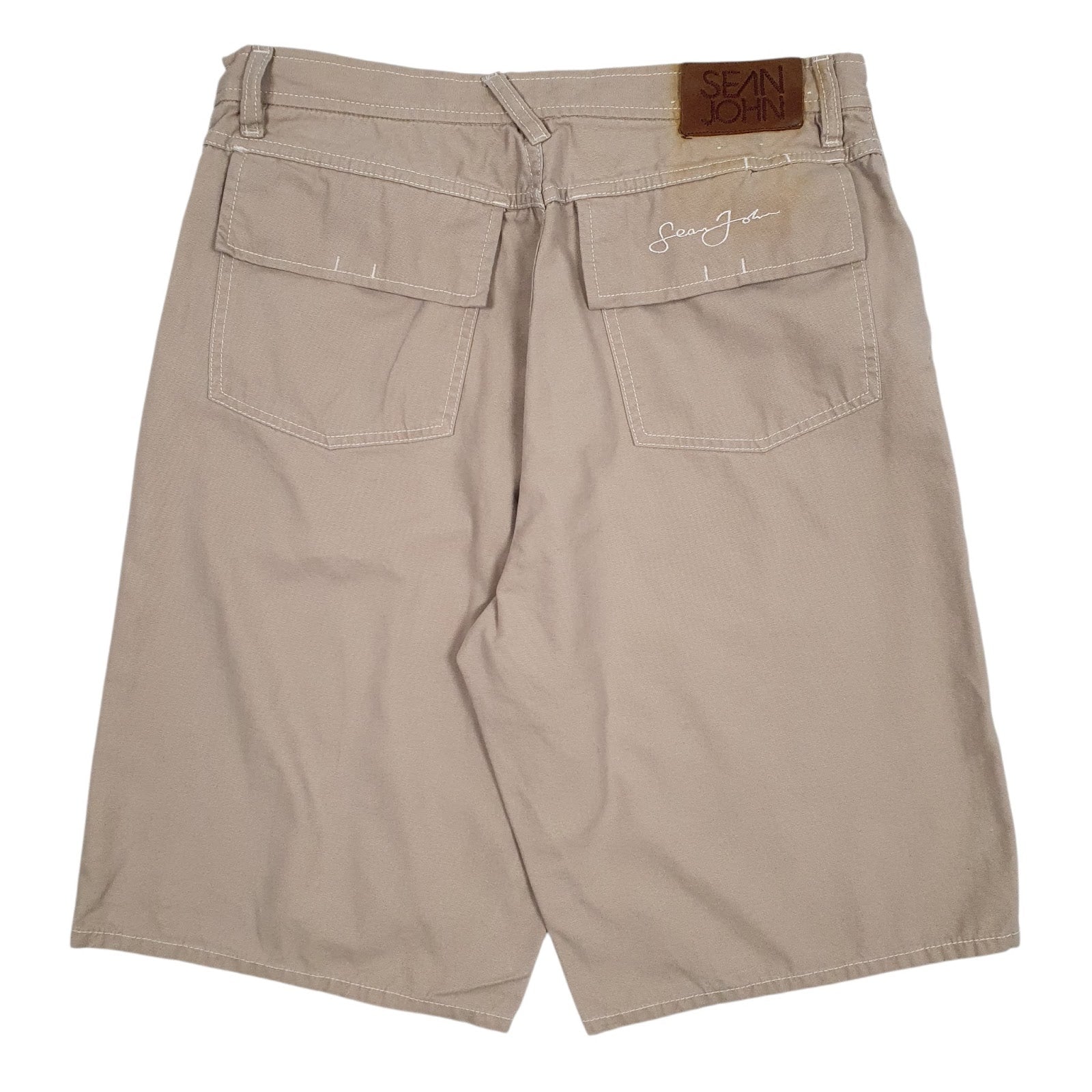 Mens Brown Sean John  Crewneck Shorts