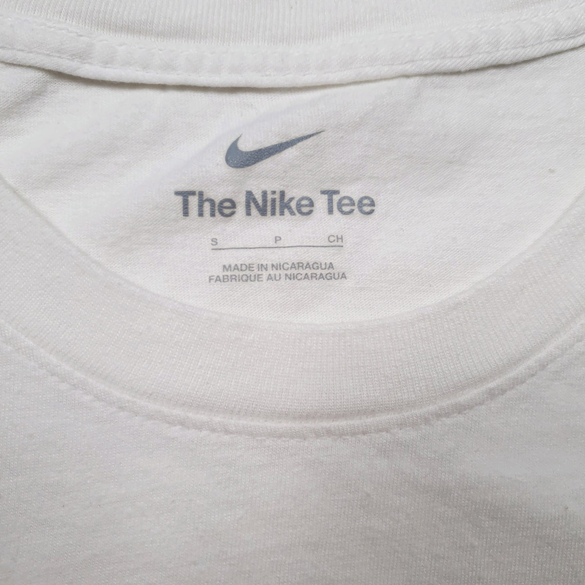 Mens White Nike   T Shirt