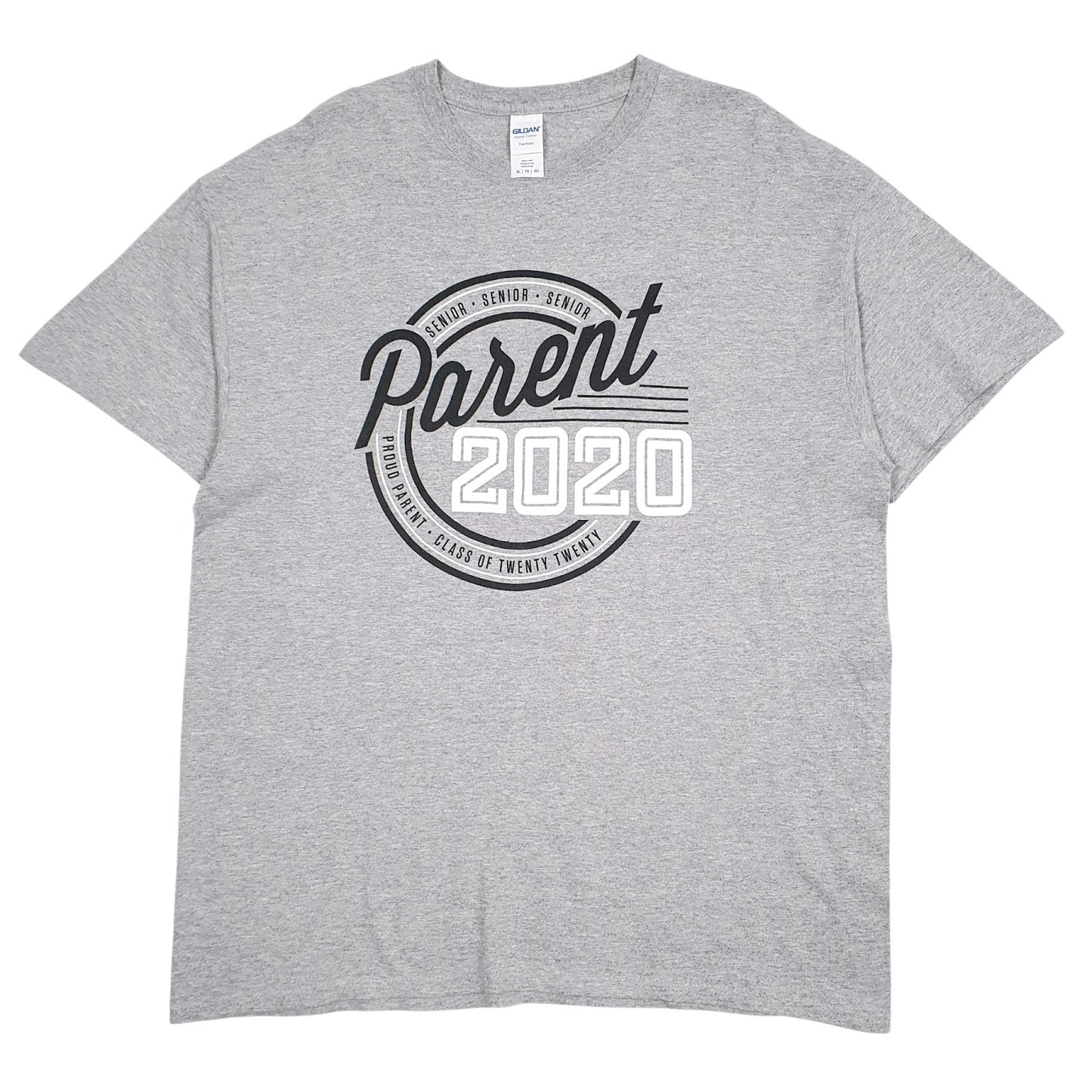 Mens Grey Gildan  Short Sleeve T Shirt