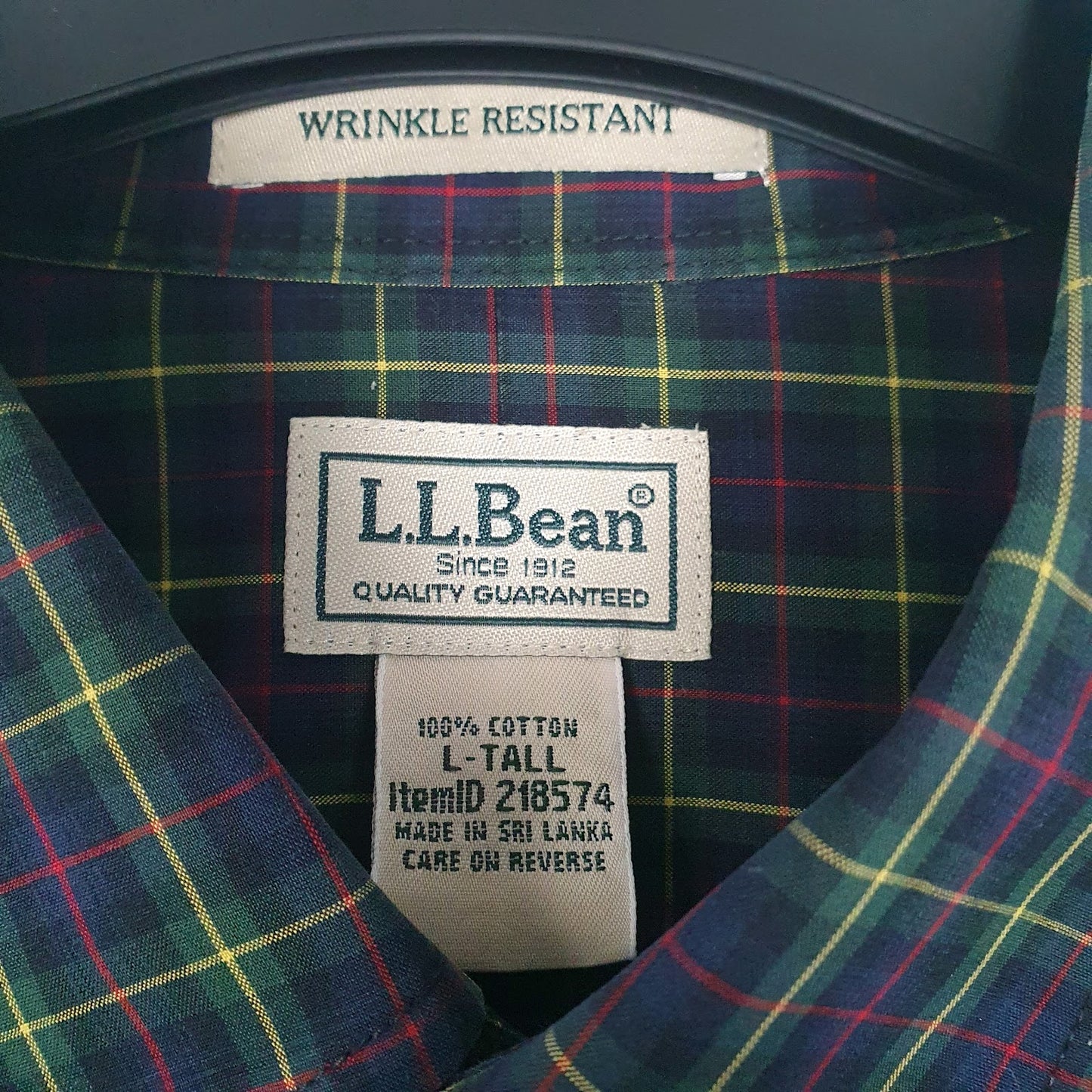 Mens Navy L.L.Bean   Shirt