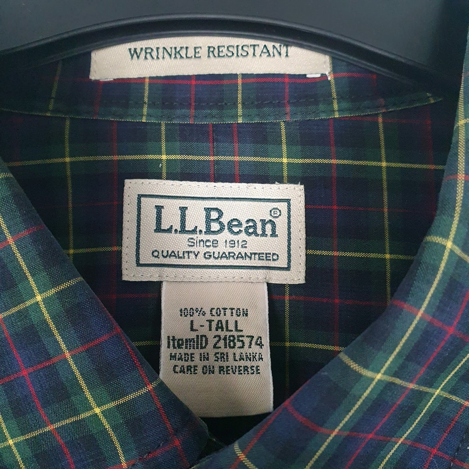 Mens Navy L.L.Bean   Shirt