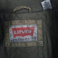 Mens Green Levis   Coat