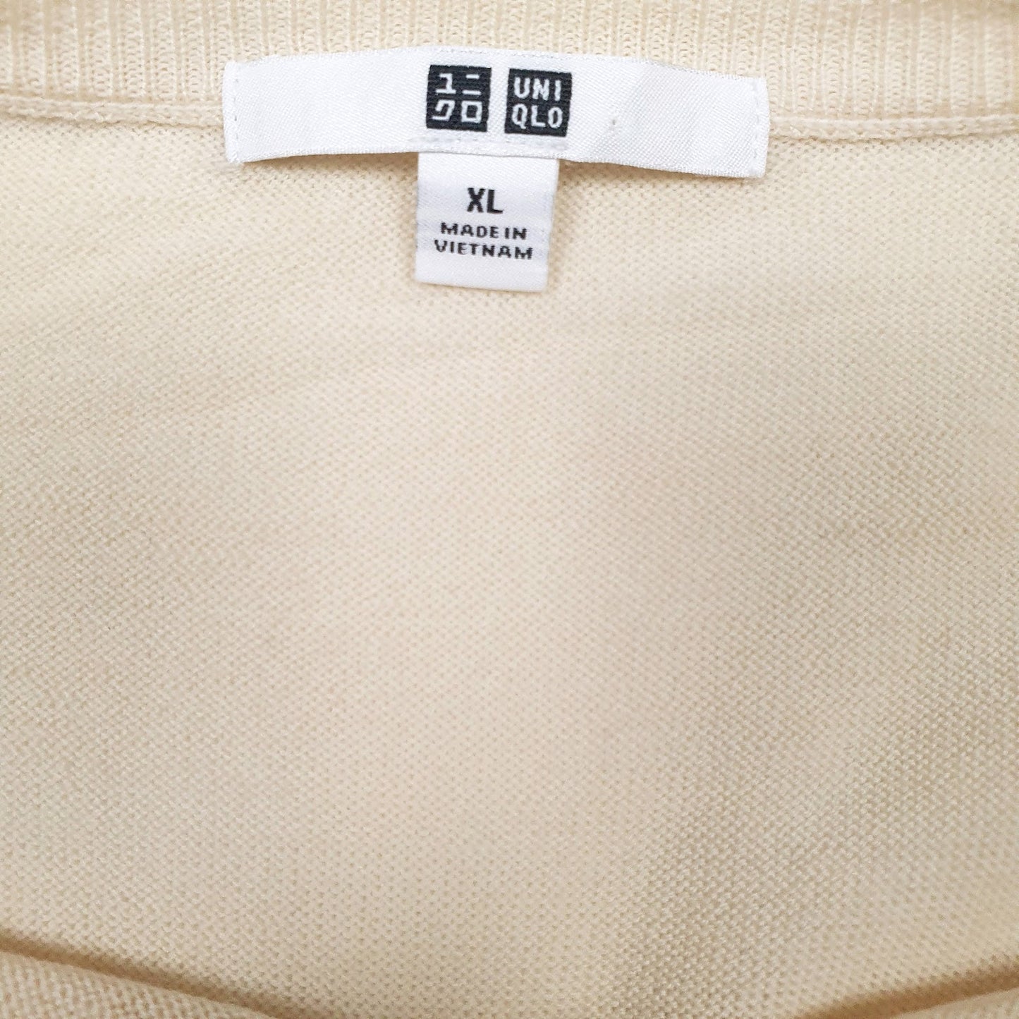 Womens Yellow Uniqlo  Cardigan Jumper
