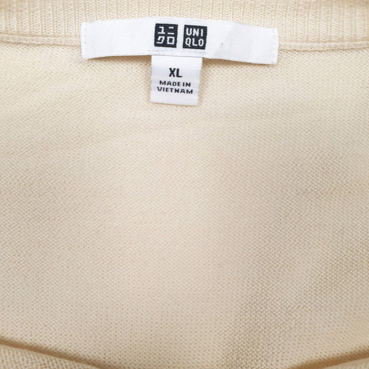 Womens Yellow Uniqlo  Cardigan Jumper