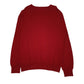 Mens Red Tommy Hilfiger  Crewneck Jumper