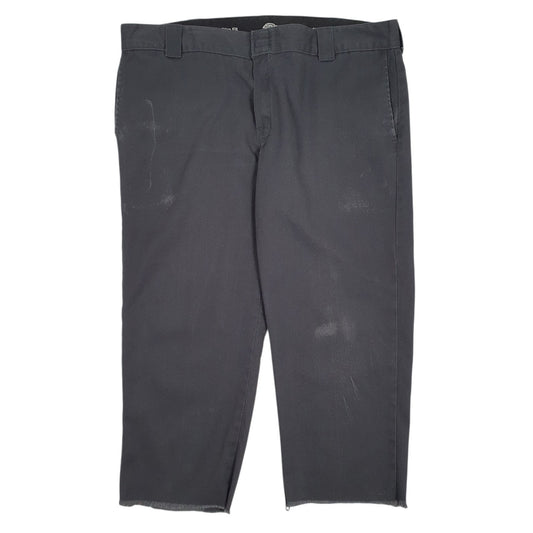 Mens Grey Dickies Workwear Chino Trousers